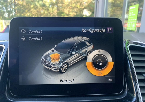 Mercedes-Benz GLE cena 109900 przebieg: 174000, rok produkcji 2016 z Będzin małe 497